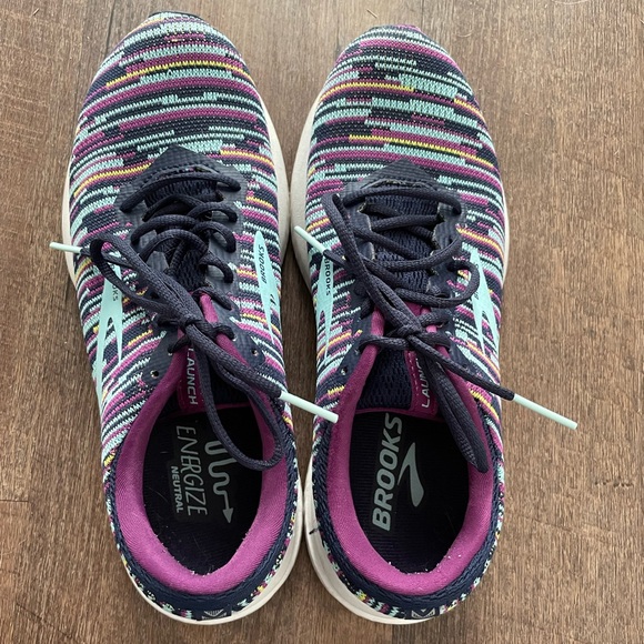 Brooks Launch Energize Knit Lace Shoes Women's Size 8 Running Shoes - Picture 3 of 9